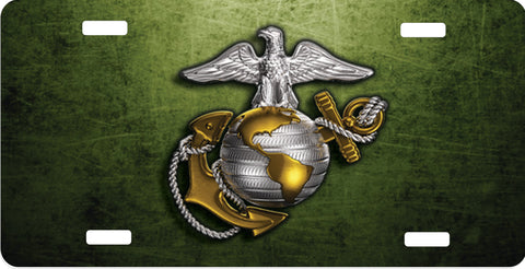 Marines License Plate